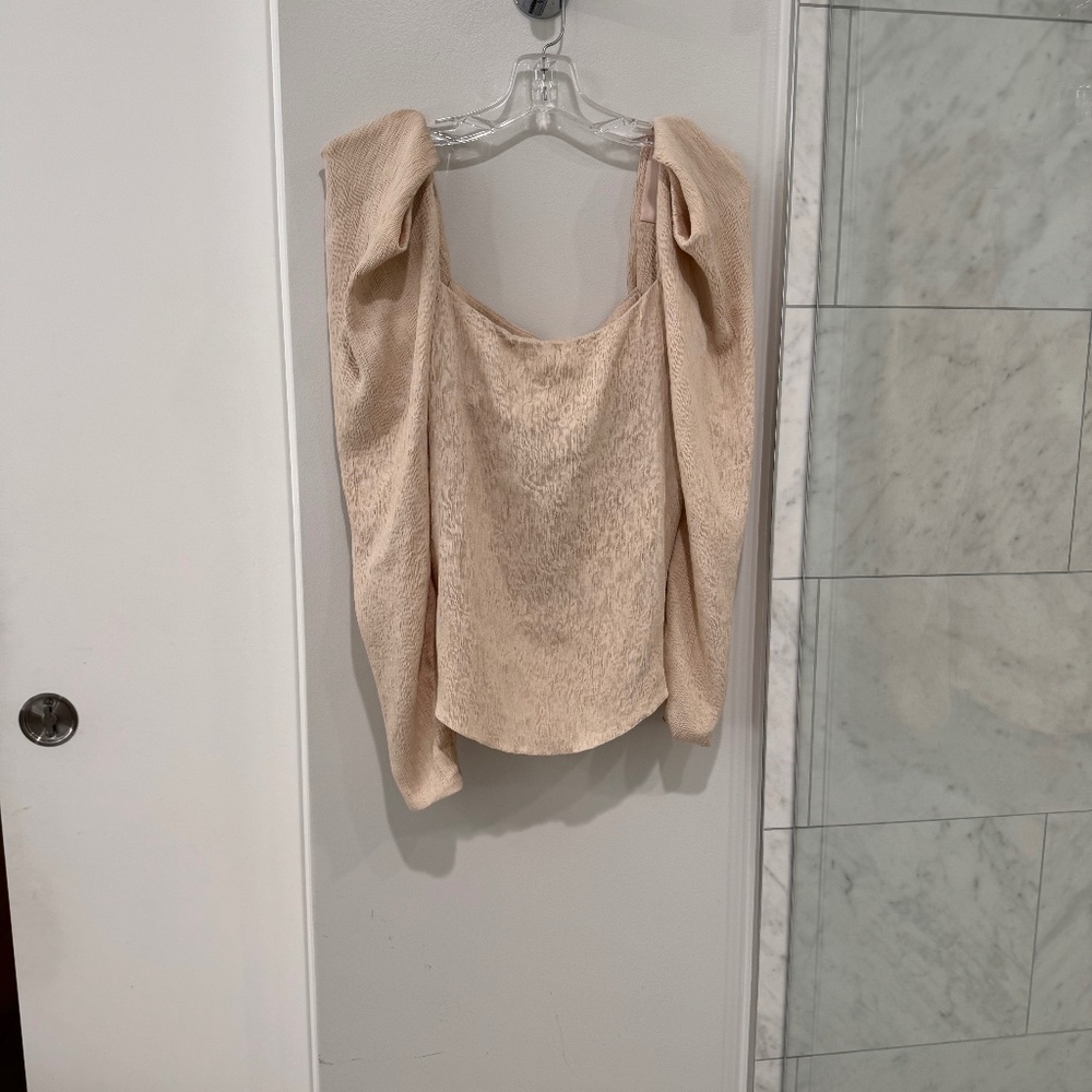 Johanna Ortiz Cream Top